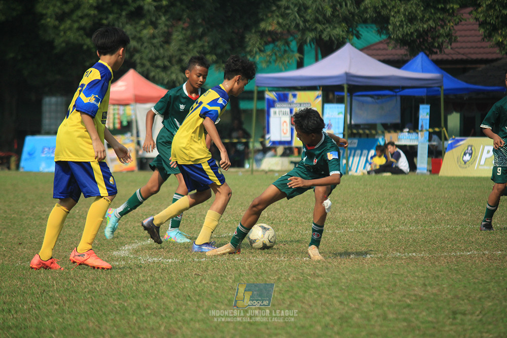 ijl u13 020825 indonesia muda utara vs brazillian soccer school lfa