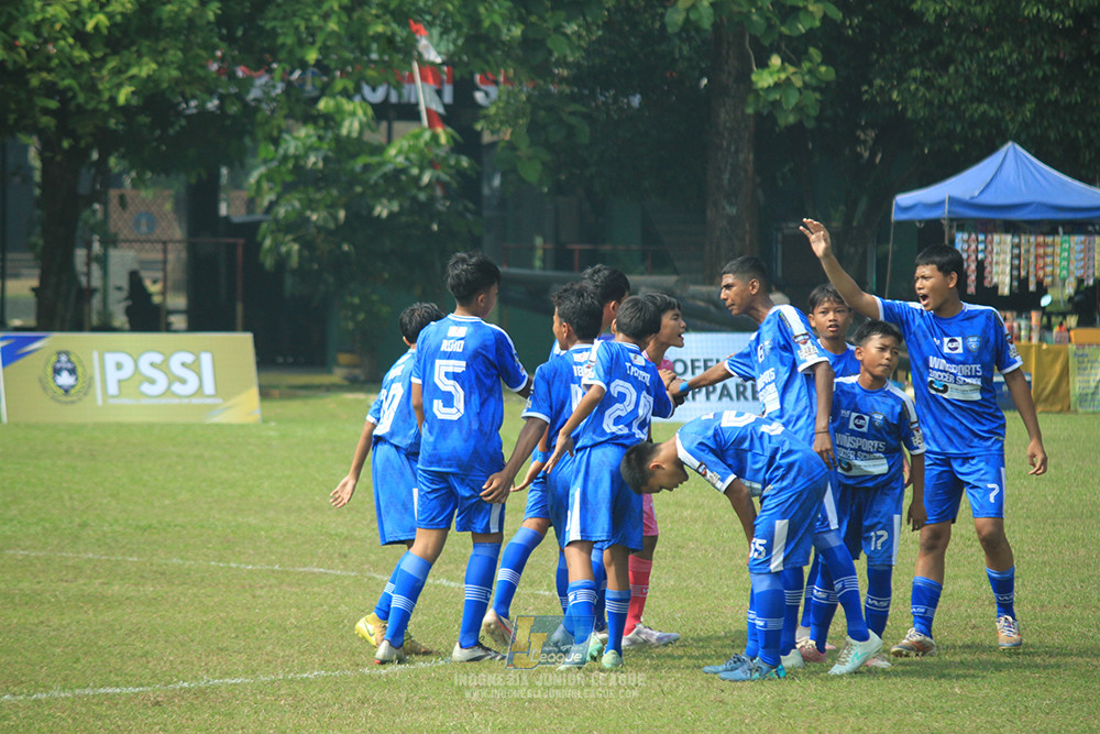 ijl u14 090825 wins soccer school vs metra muda soccer school