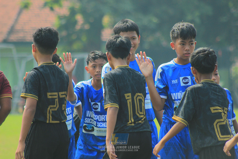 ijl u14 090825 wins soccer school vs metra muda soccer school