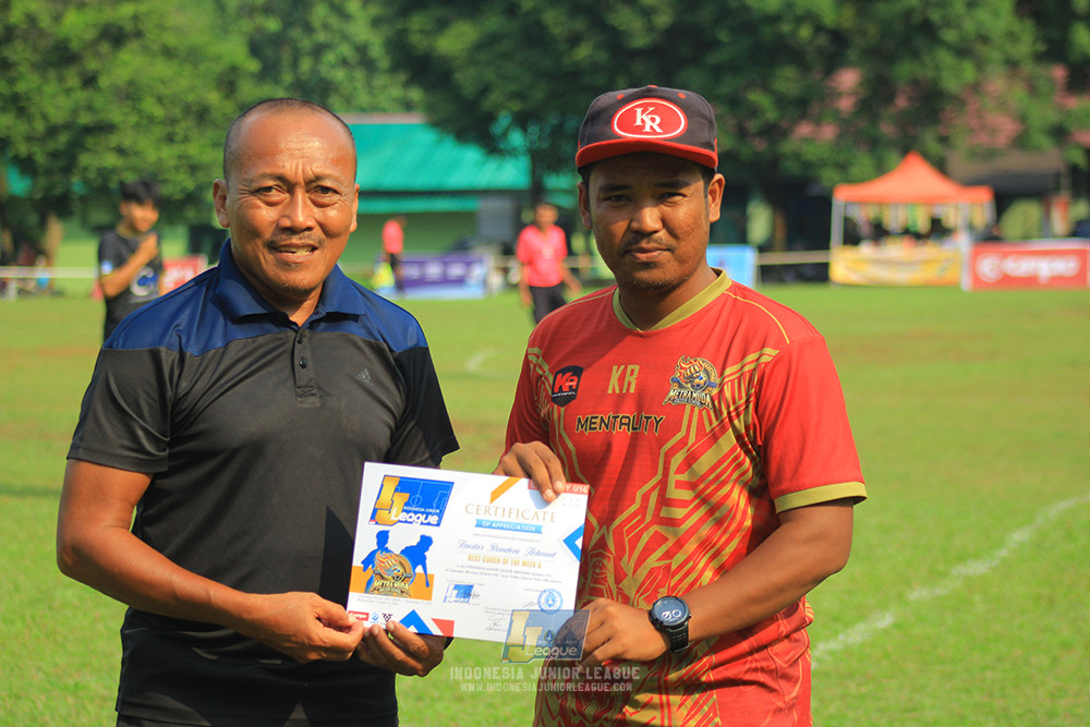 ijl u14 111025 indonesia muda utara vs metra muda soccer school