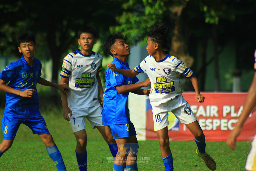 ijl u14 111025 pam jaya fa vs wins soccer school