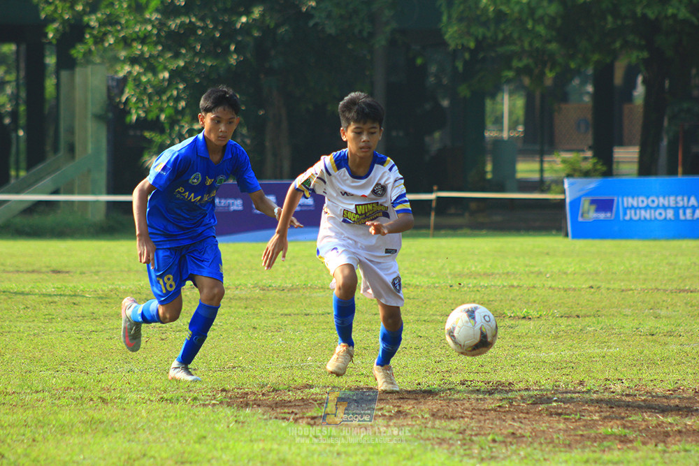 ijl u14 111025 pam jaya fa vs wins soccer school