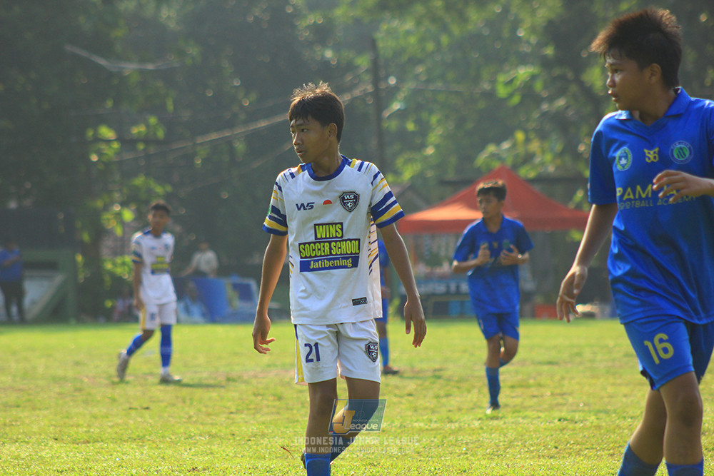 ijl u14 111025 pam jaya fa vs wins soccer school
