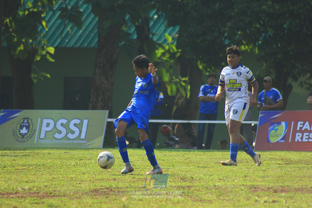 ijl u14 111025 pam jaya fa vs wins soccer school