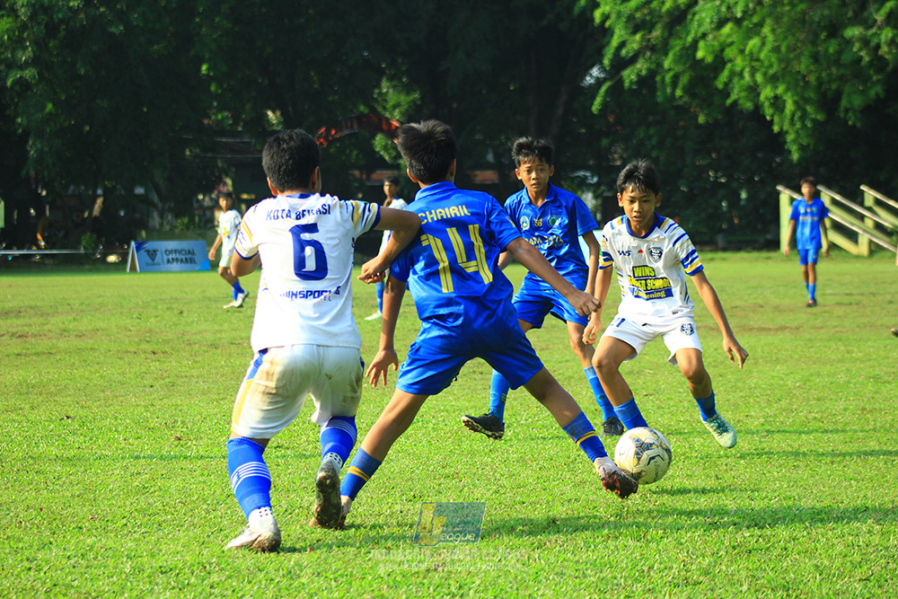 ijl u14 111025 pam jaya fa vs wins soccer school