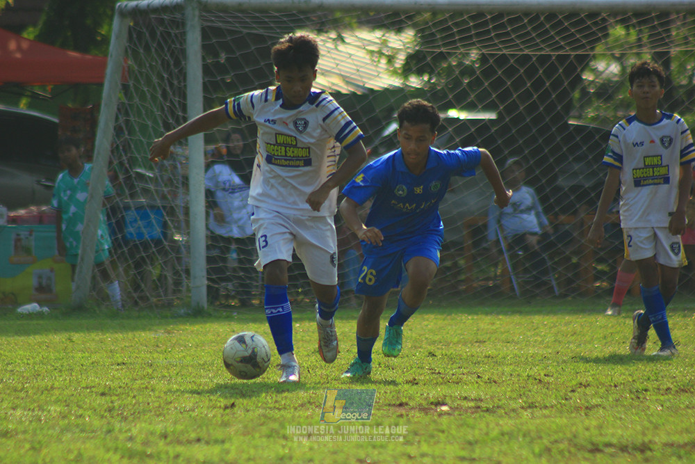 ijl u14 111025 pam jaya fa vs wins soccer school