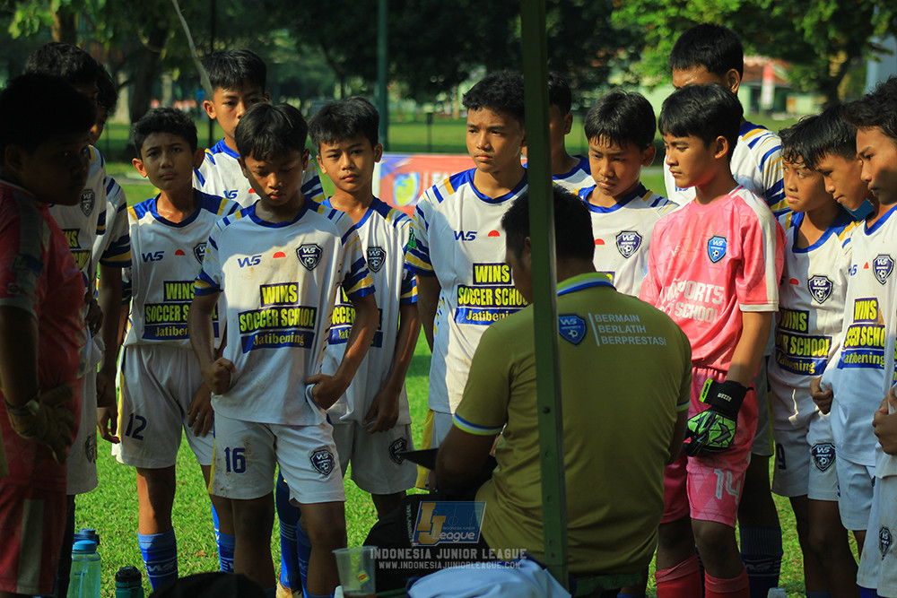 ijl u14 111025 pam jaya fa vs wins soccer school