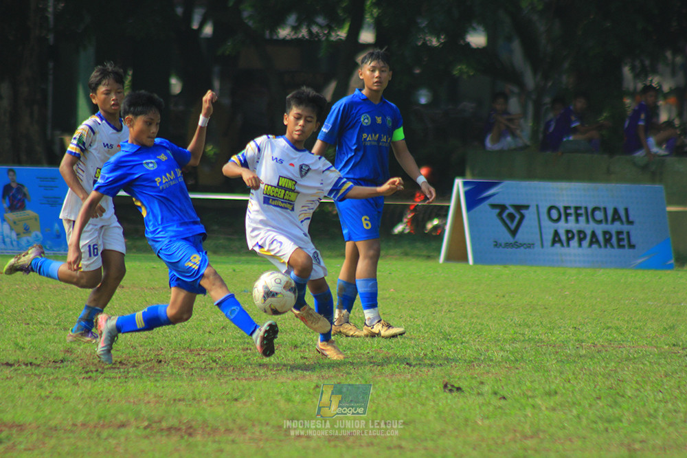 ijl u14 111025 pam jaya fa vs wins soccer school