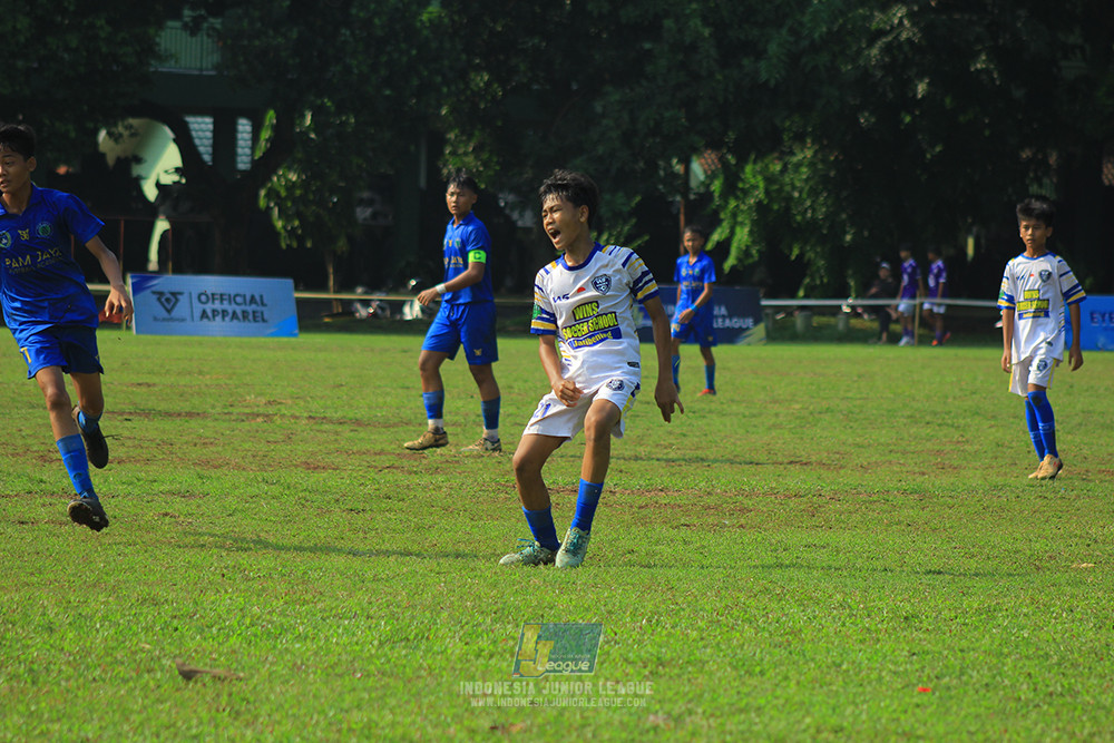 ijl u14 111025 pam jaya fa vs wins soccer school