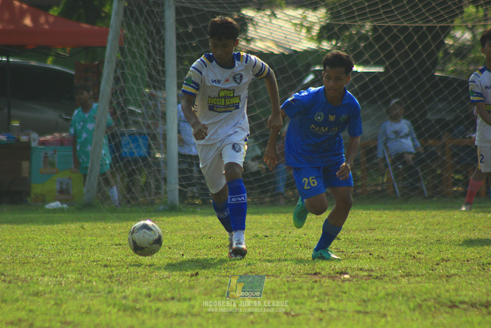 ijl u14 111025 pam jaya fa vs wins soccer school