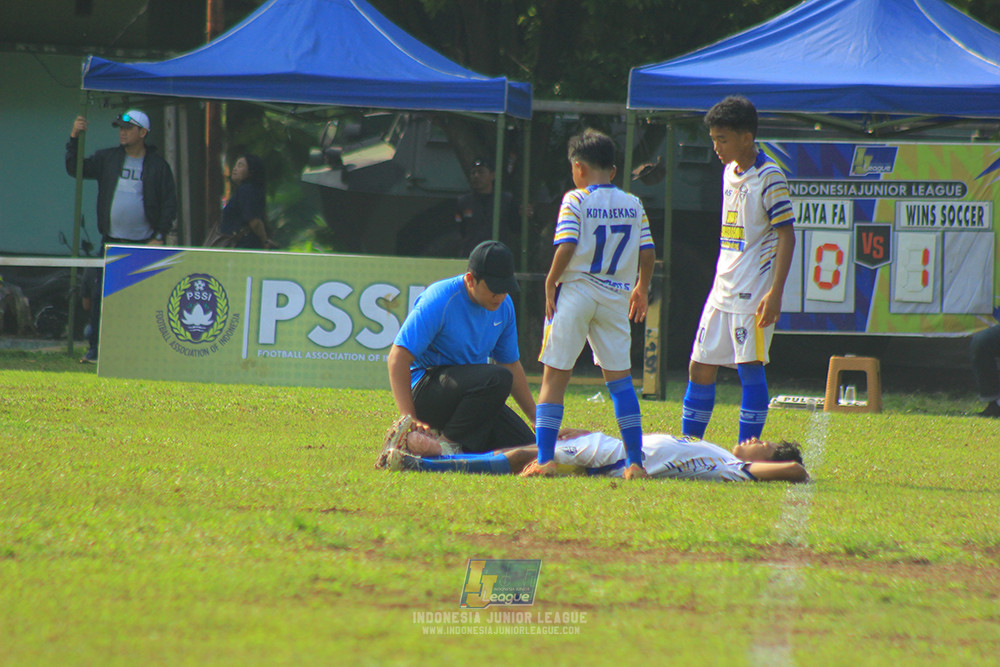 ijl u14 111025 pam jaya fa vs wins soccer school