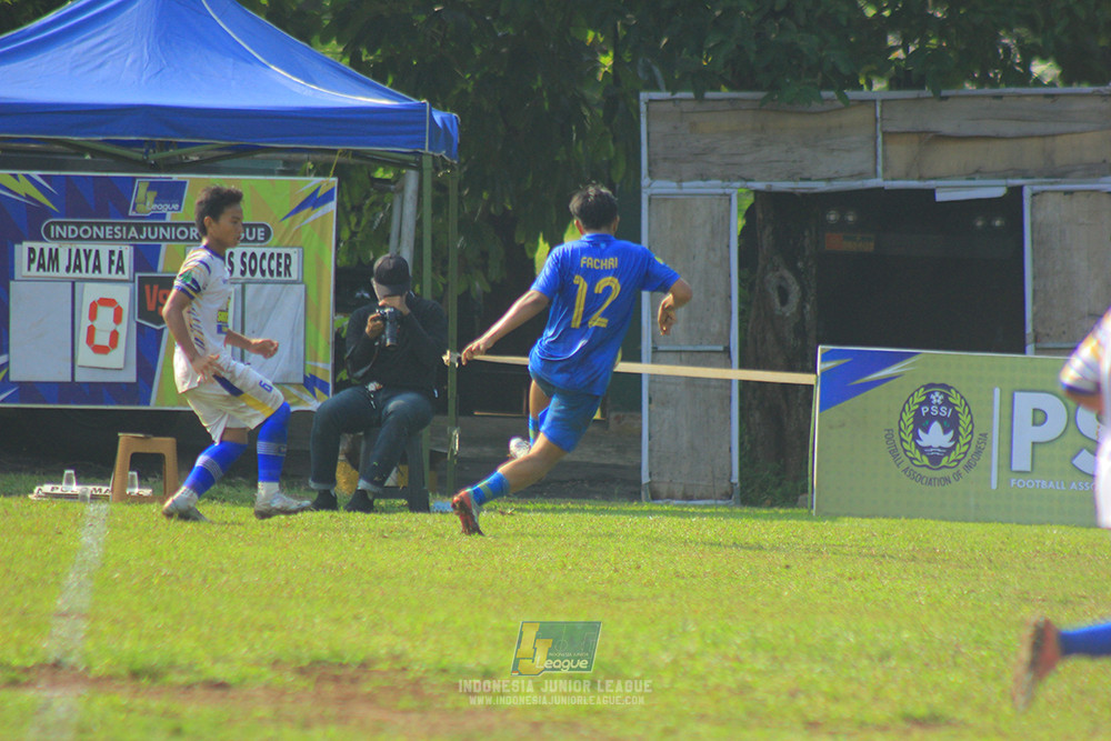 ijl u14 111025 pam jaya fa vs wins soccer school