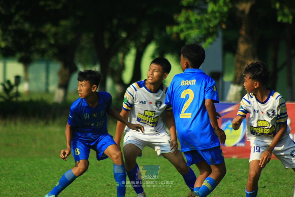 ijl u14 111025 pam jaya fa vs wins soccer school