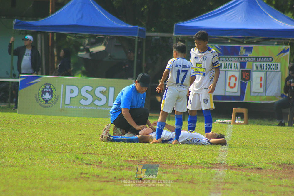 ijl u14 111025 pam jaya fa vs wins soccer school