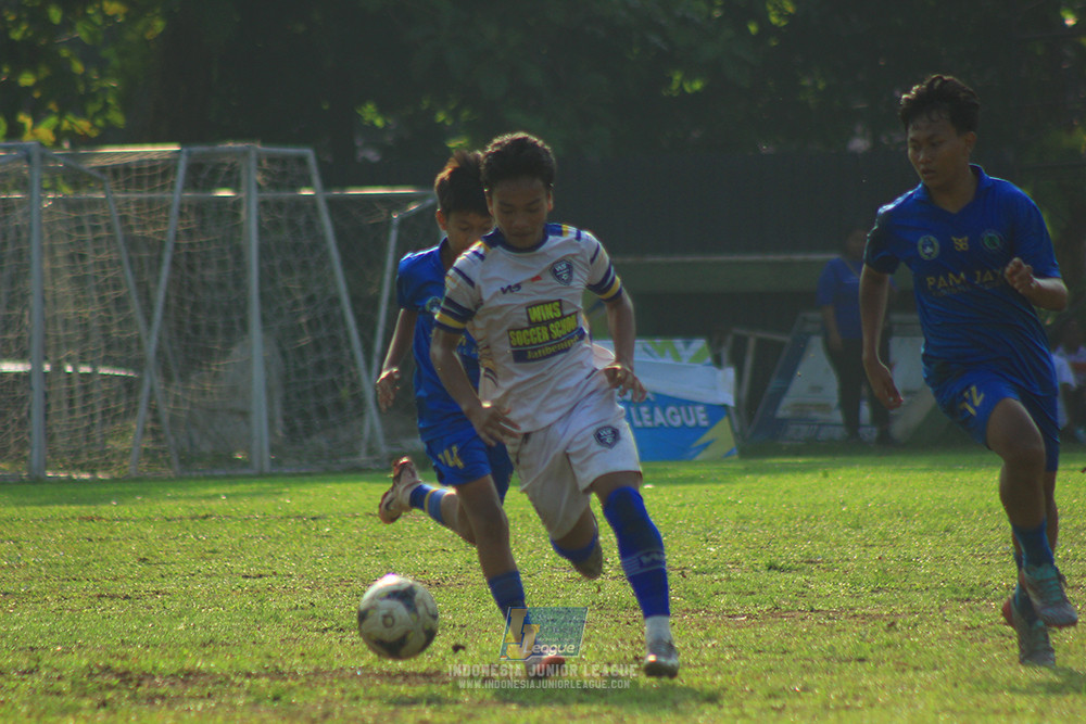 ijl u14 111025 pam jaya fa vs wins soccer school