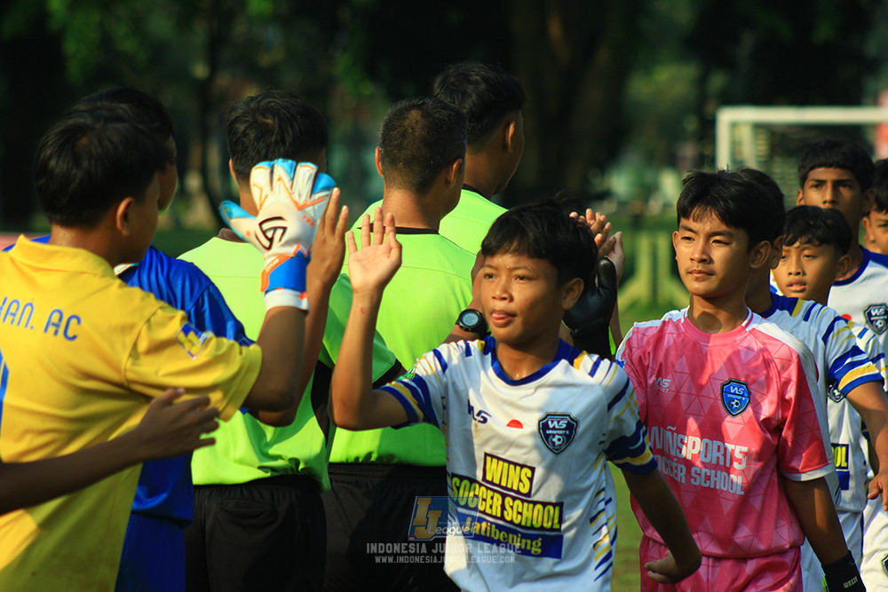 ijl u14 111025 pam jaya fa vs wins soccer school
