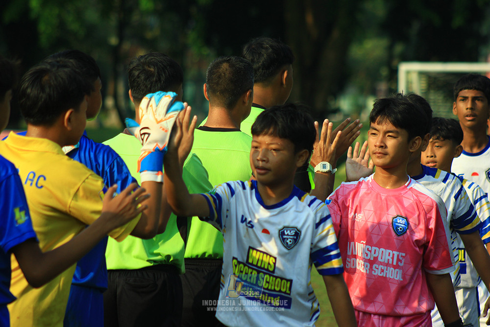ijl u14 111025 pam jaya fa vs wins soccer school