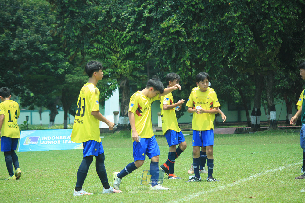 ijl u14 130925 indonesia muda utara vs brazillian soccer serpong