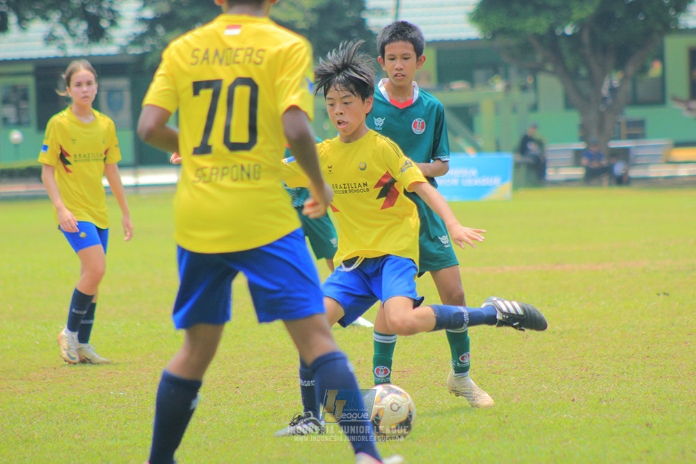 ijl u14 130925 indonesia muda utara vs brazillian soccer serpong