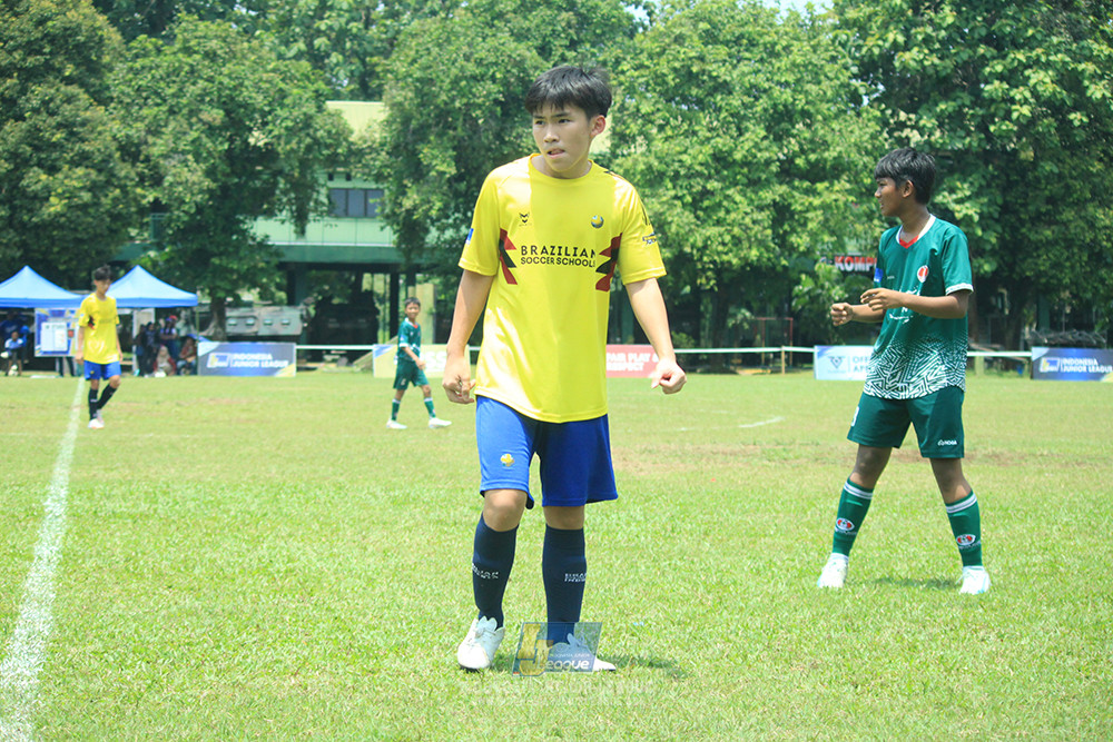 ijl u14 130925 indonesia muda utara vs brazillian soccer serpong