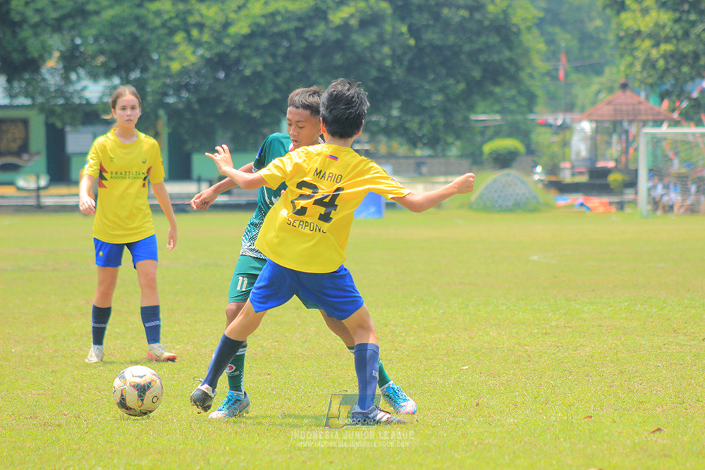ijl u14 130925 indonesia muda utara vs brazillian soccer serpong