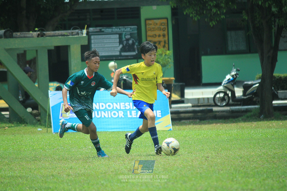 ijl u14 130925 indonesia muda utara vs brazillian soccer serpong