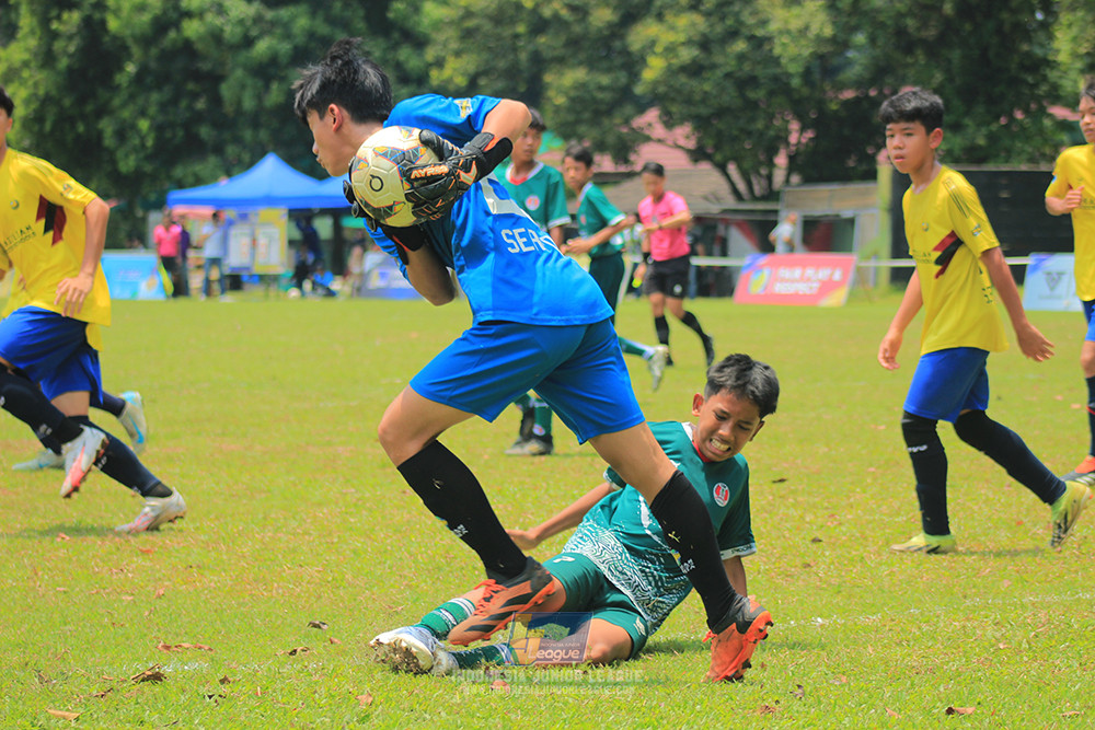 ijl u14 130925 indonesia muda utara vs brazillian soccer serpong