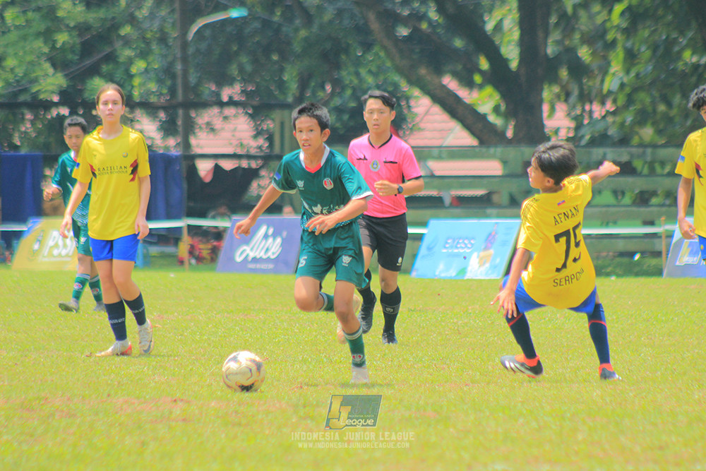 ijl u14 130925 indonesia muda utara vs brazillian soccer serpong
