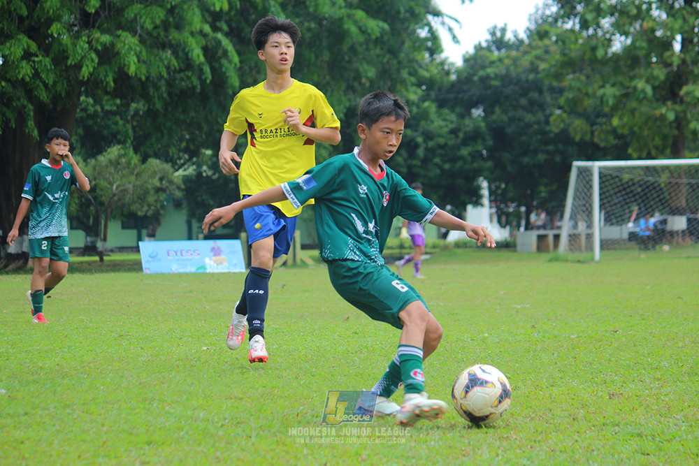ijl u14 130925 indonesia muda utara vs brazillian soccer serpong