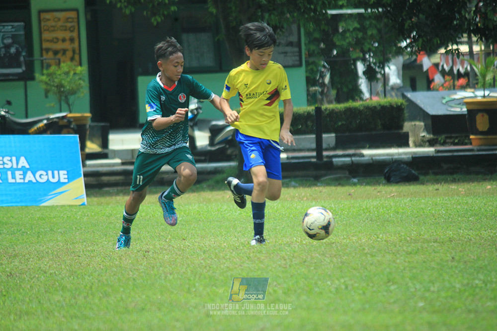 ijl u14 130925 indonesia muda utara vs brazillian soccer serpong