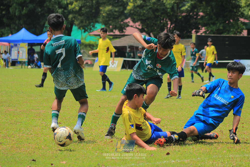 ijl u14 130925 indonesia muda utara vs brazillian soccer serpong