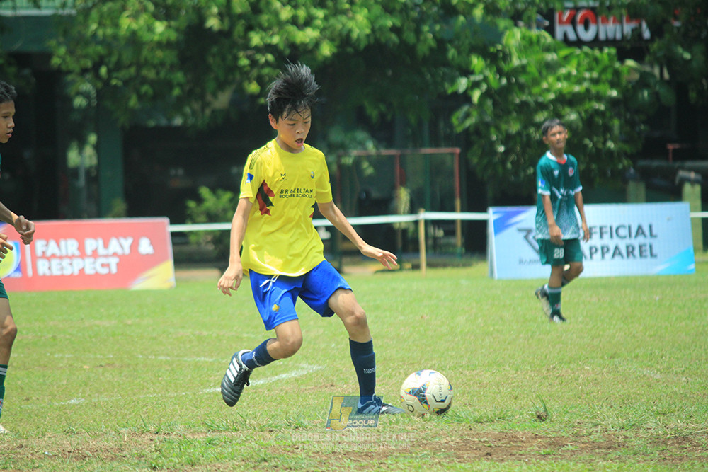 ijl u14 130925 indonesia muda utara vs brazillian soccer serpong