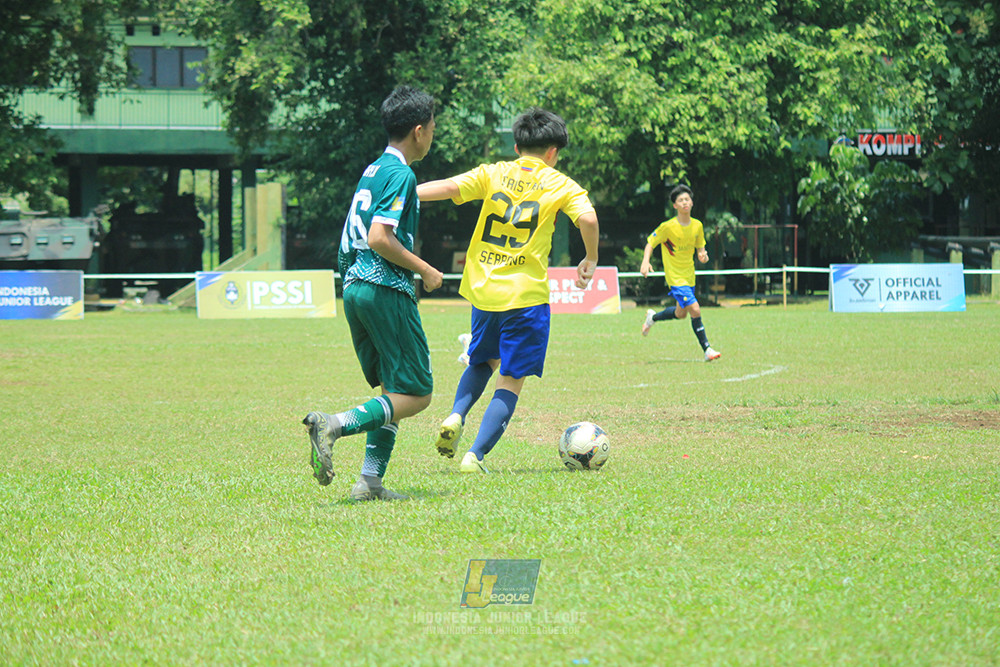 ijl u14 130925 indonesia muda utara vs brazillian soccer serpong