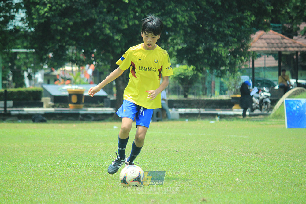 ijl u14 130925 indonesia muda utara vs brazillian soccer serpong