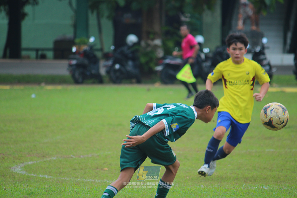 ijl u14 130925 indonesia muda utara vs brazillian soccer serpong