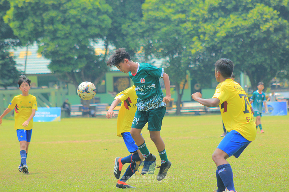 ijl u14 130925 indonesia muda utara vs brazillian soccer serpong