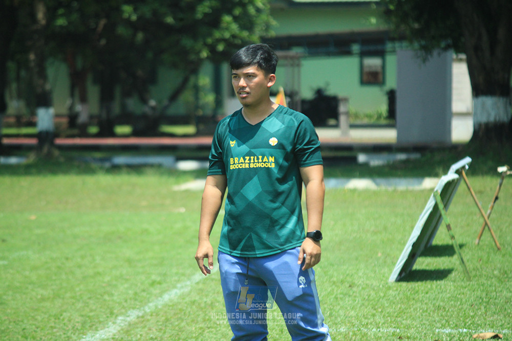 ijl u14 130925 indonesia muda utara vs brazillian soccer serpong