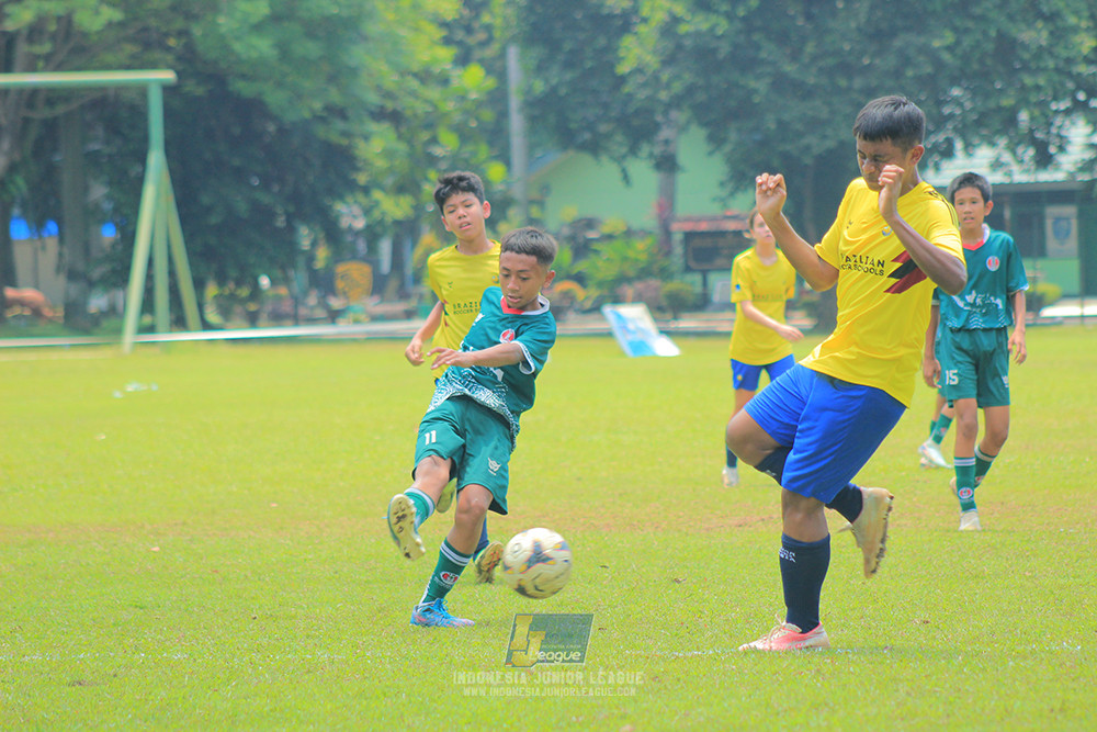 ijl u14 130925 indonesia muda utara vs brazillian soccer serpong