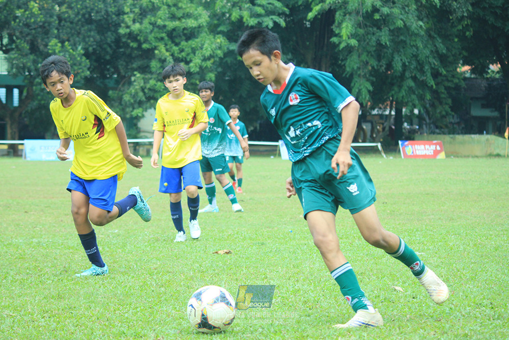 ijl u14 130925 indonesia muda utara vs brazillian soccer serpong