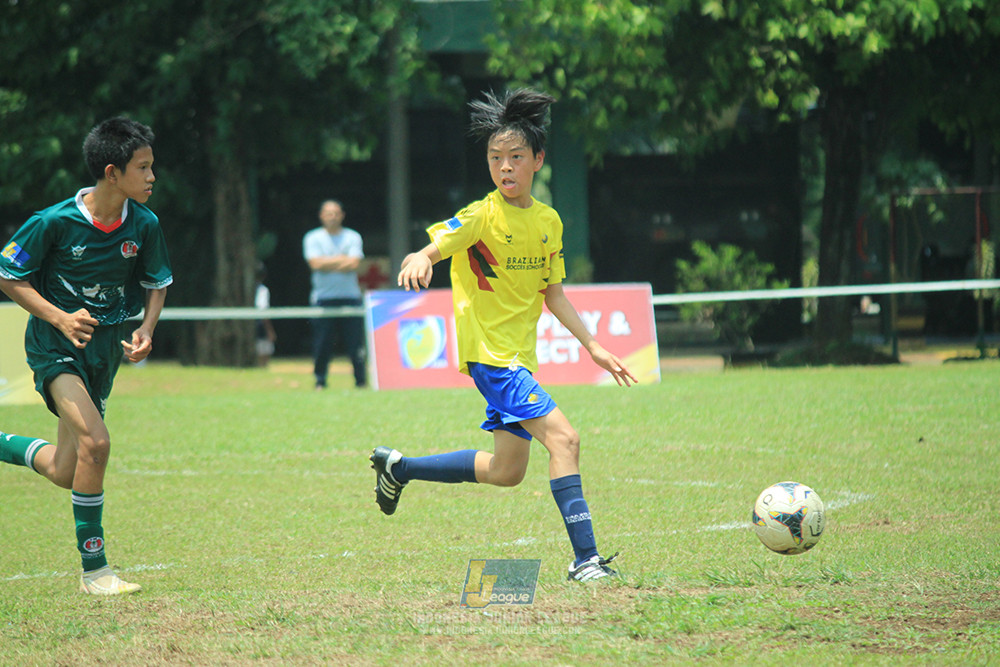 ijl u14 130925 indonesia muda utara vs brazillian soccer serpong