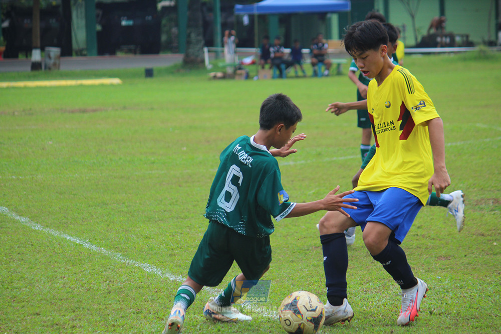ijl u14 130925 indonesia muda utara vs brazillian soccer serpong