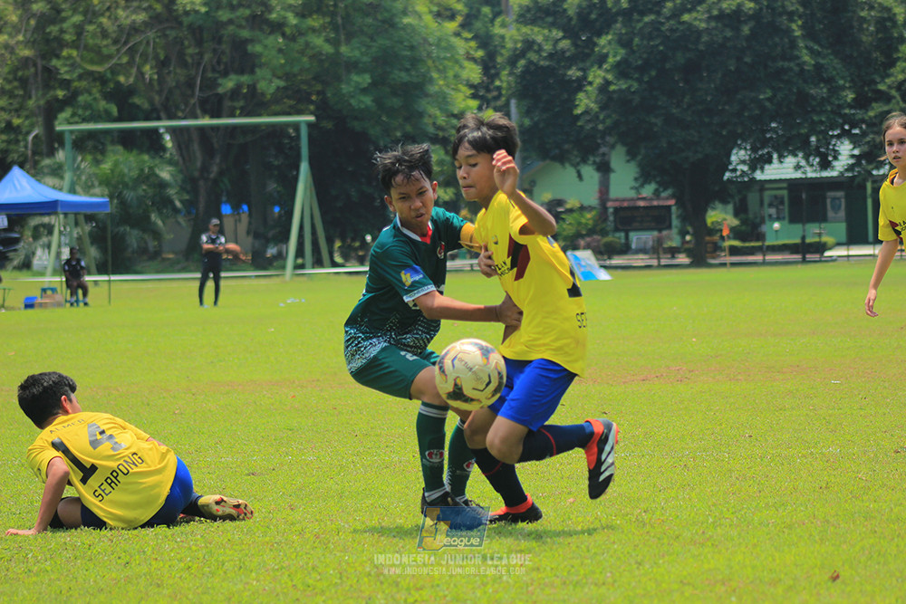 ijl u14 130925 indonesia muda utara vs brazillian soccer serpong