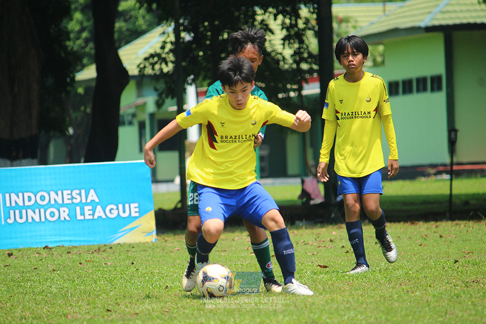 ijl u14 130925 indonesia muda utara vs brazillian soccer serpong
