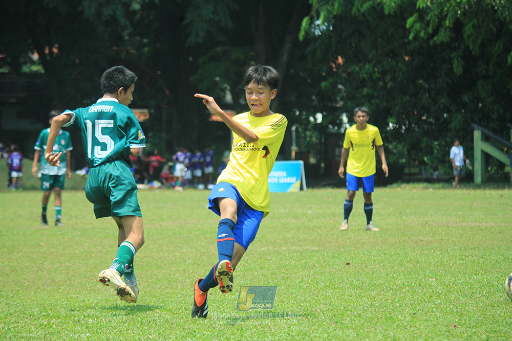 ijl u14 130925 indonesia muda utara vs brazillian soccer serpong