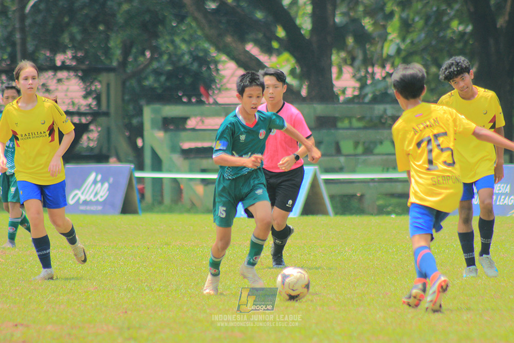 ijl u14 130925 indonesia muda utara vs brazillian soccer serpong