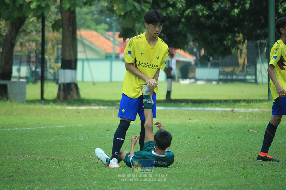 ijl u14 130925 indonesia muda utara vs brazillian soccer serpong
