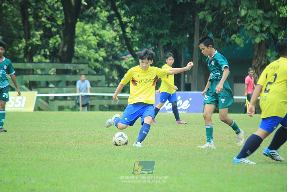 ijl u14 130925 indonesia muda utara vs brazillian soccer serpong