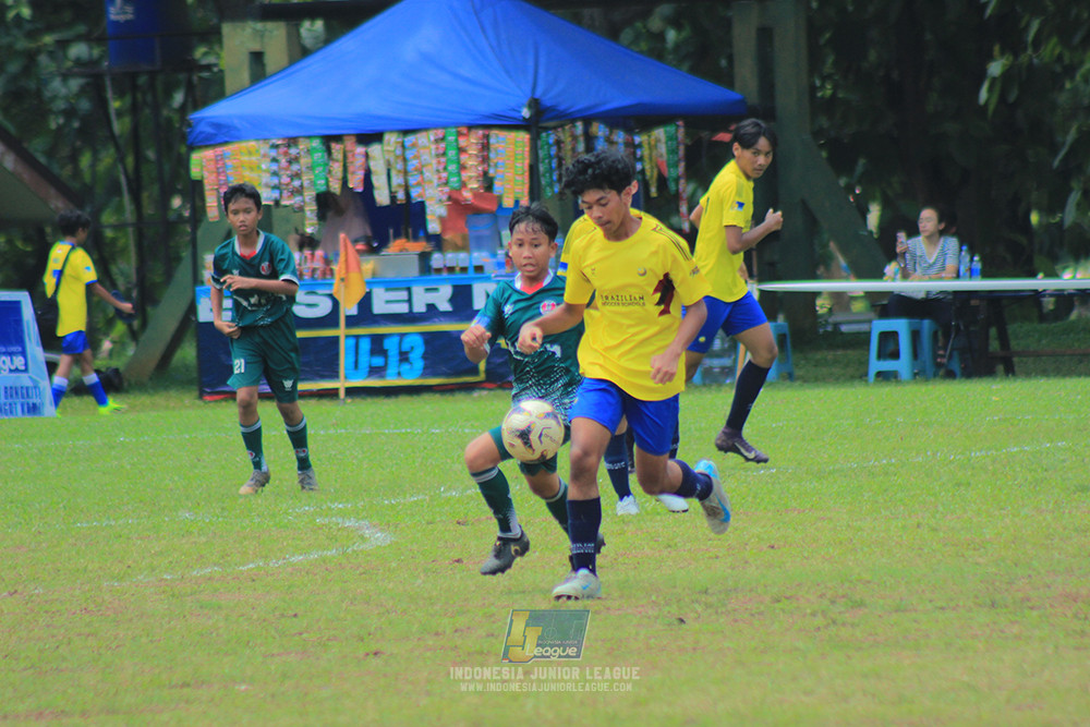 ijl u14 130925 indonesia muda utara vs brazillian soccer serpong