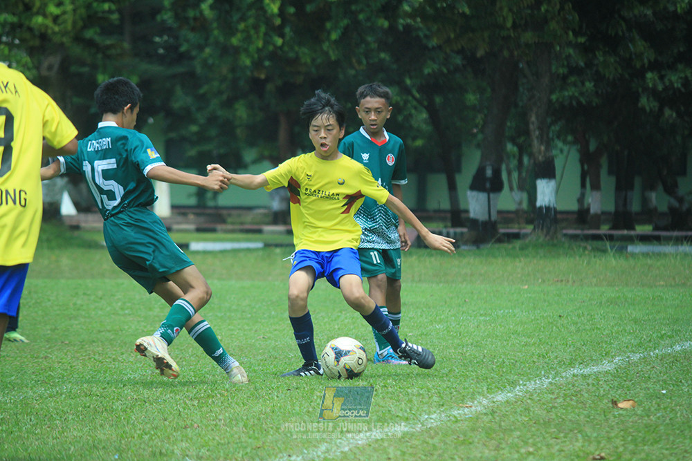 ijl u14 130925 indonesia muda utara vs brazillian soccer serpong
