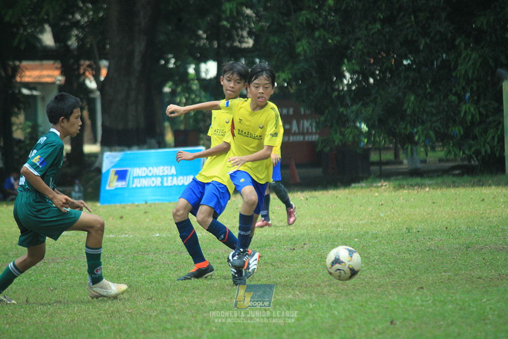 ijl u14 130925 indonesia muda utara vs brazillian soccer serpong